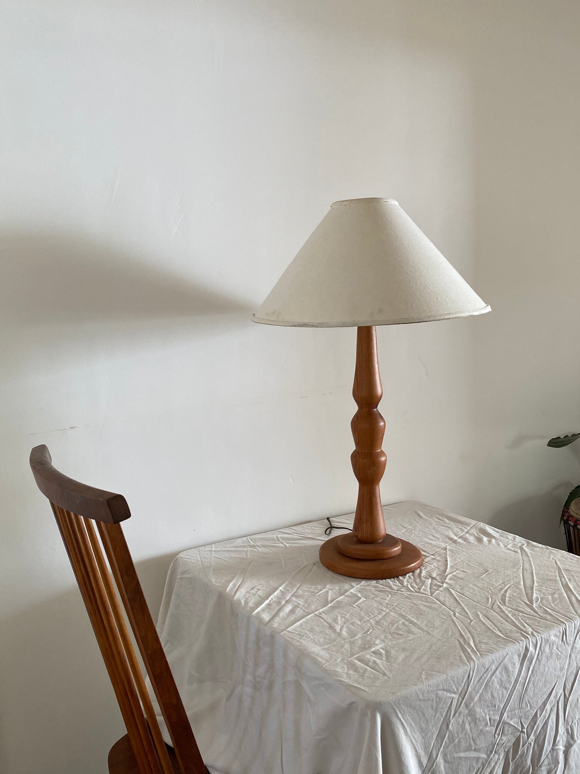 vintage lamp | teak