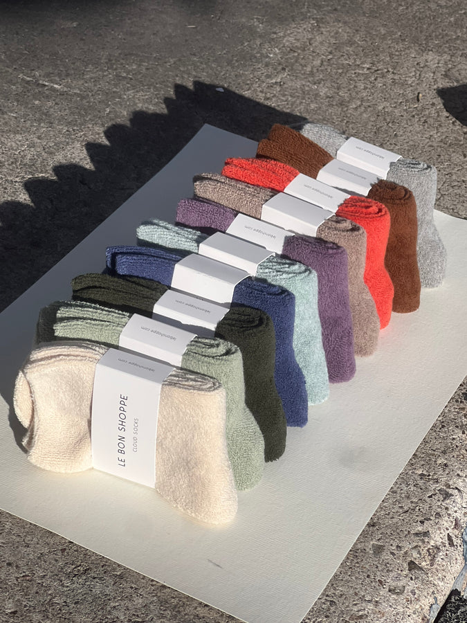 cloud socks | multiple colors
