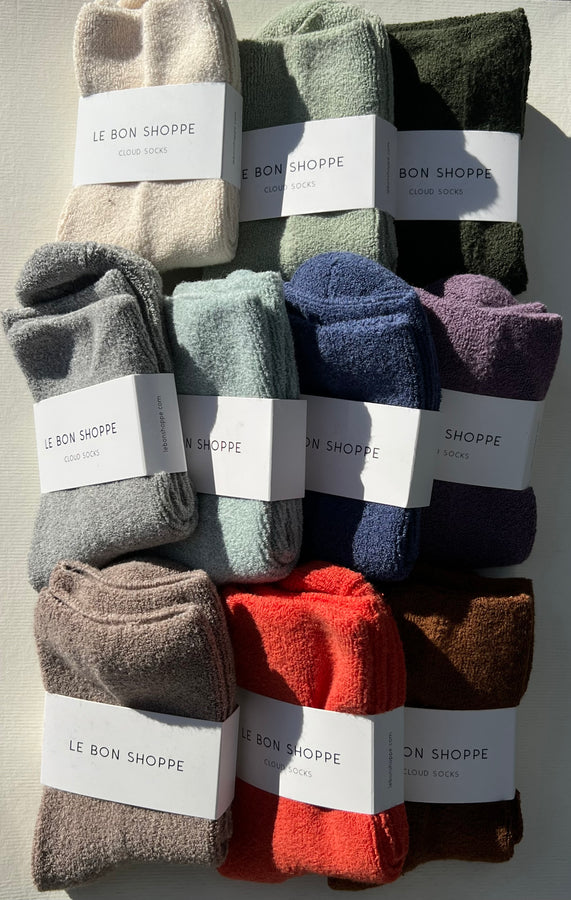 cloud socks | multiple colors