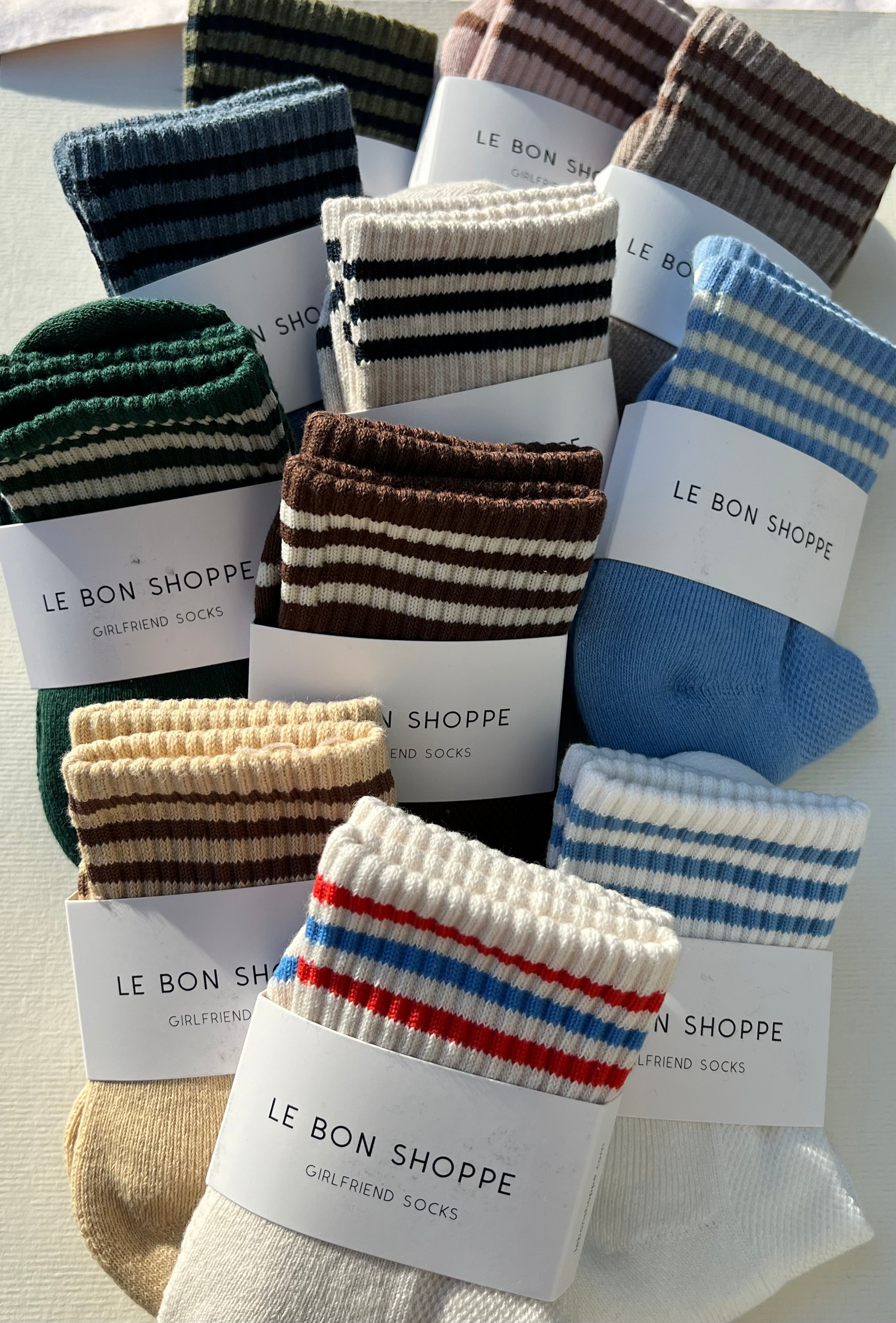 girlfriend socks | multiple colors