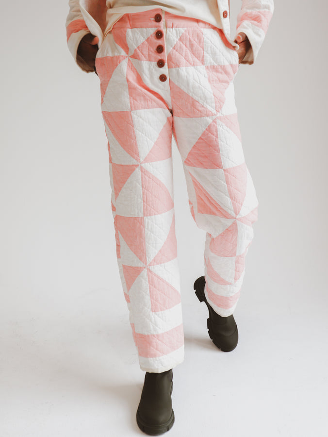 one of a kind quilted pant | multiple options