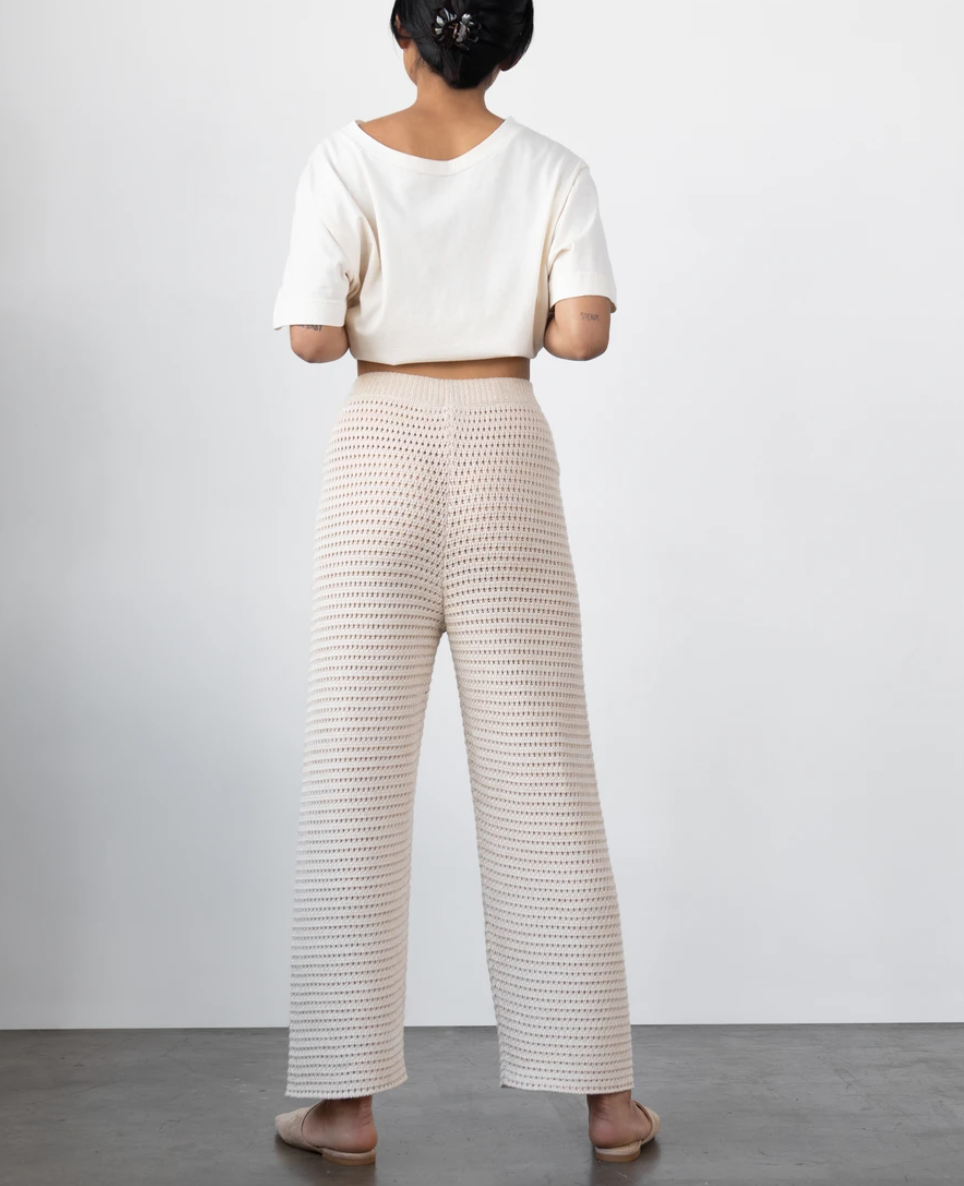 mesh lounge pant