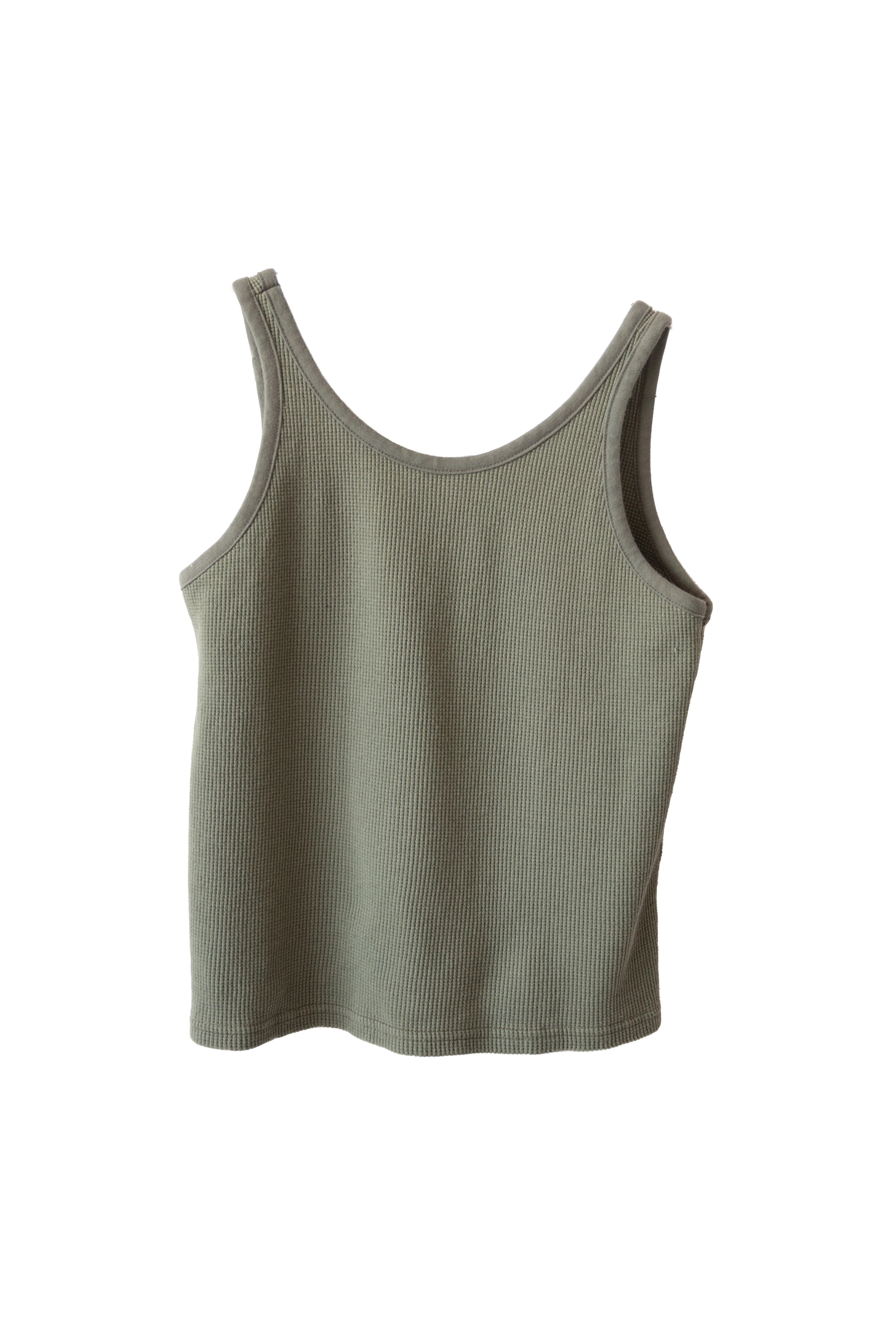 scoop back tank | fir