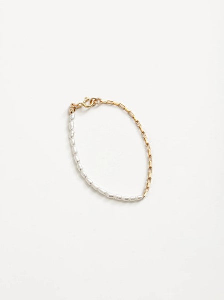 effy pearl bracelet | gold
