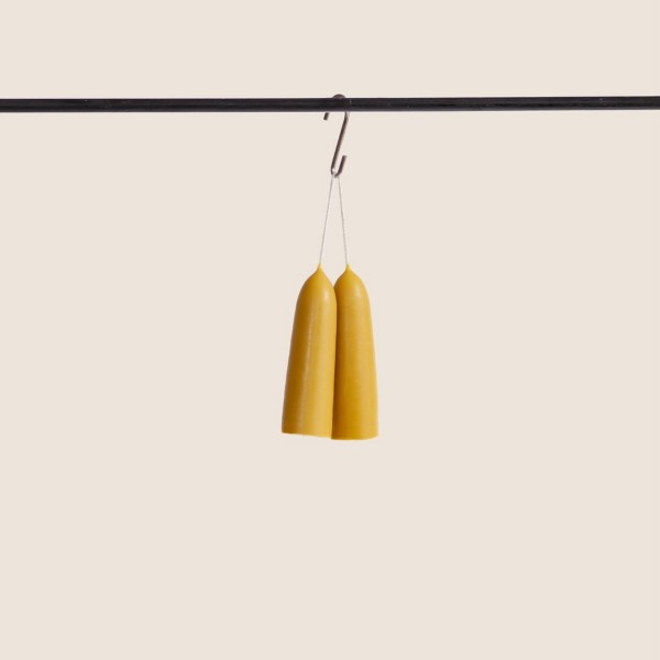 stubby candle pair | multiple colors