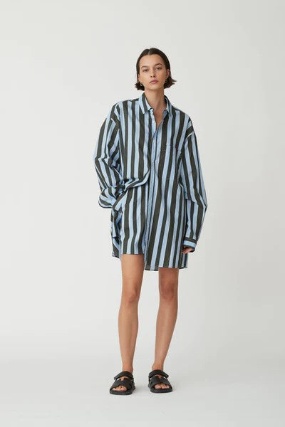 adele shirt | forest blue