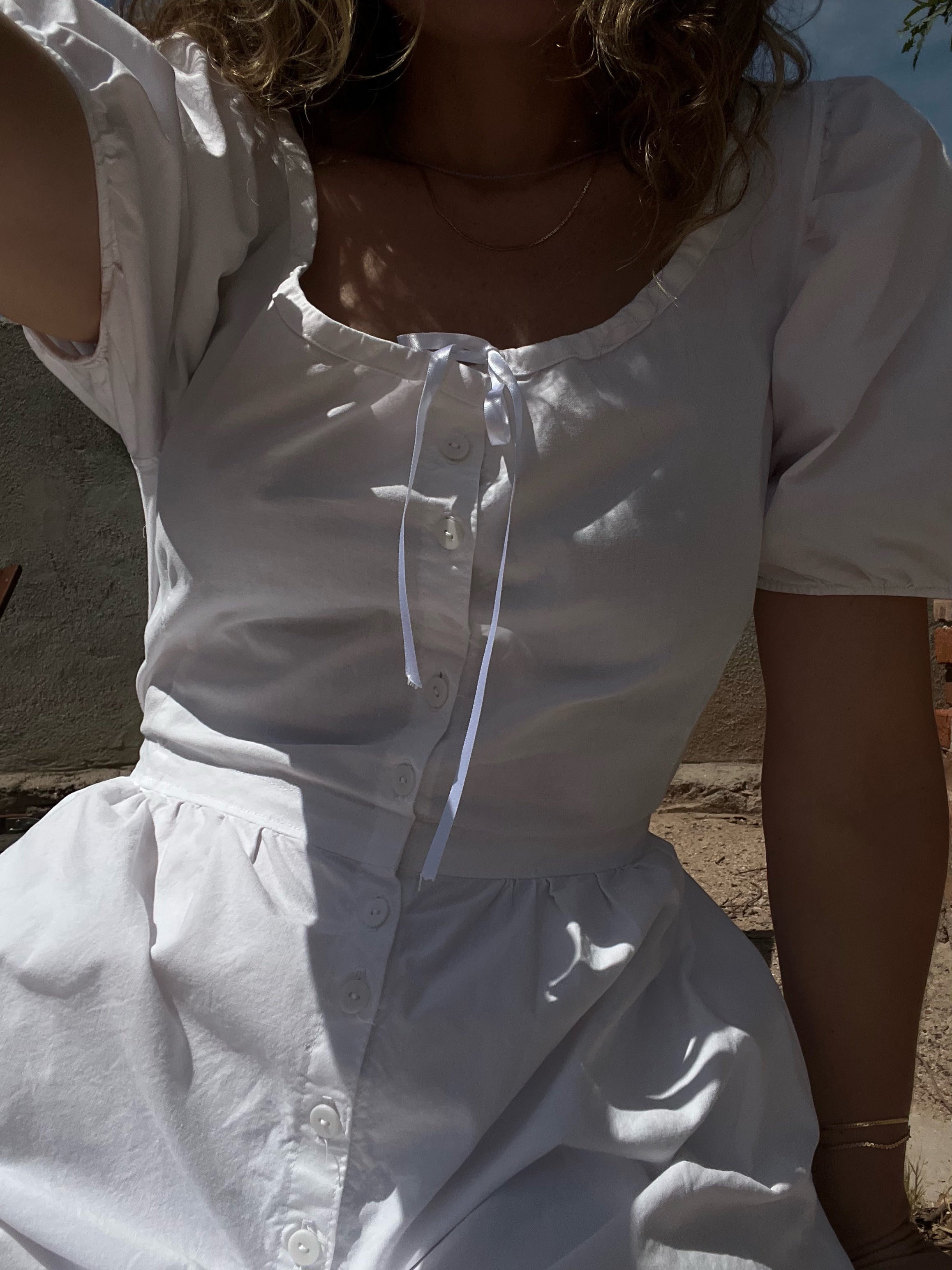 puff sleeve garden | mini