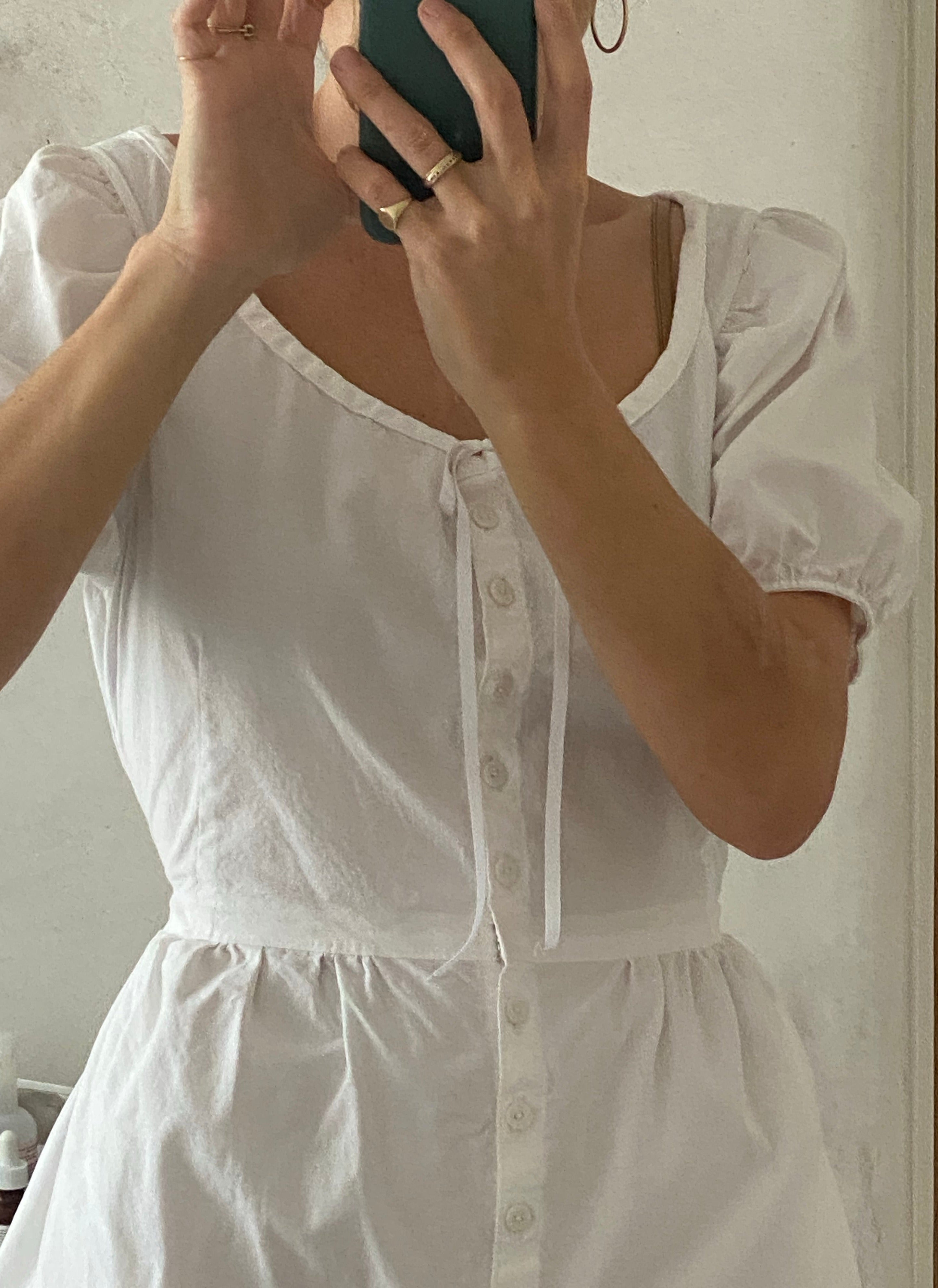 puff sleeve garden | mini