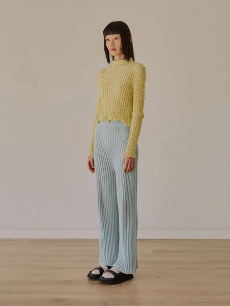 kyandoru pants | light blue