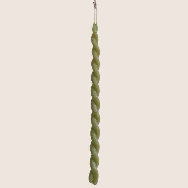 long twisted candle | multiple colors